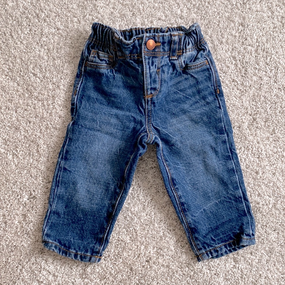 High waisted baby jeans